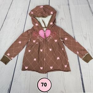 sonoma kids zip up hooded dress ( 5 for $20 )